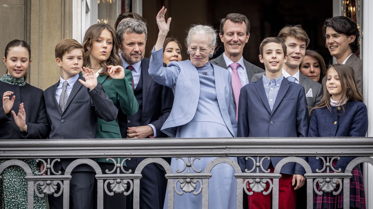 La familia real danesa, pura imagen de unidad. (EFE)