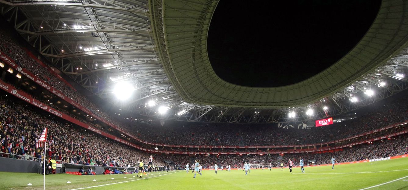 San Mamés es el único estadio público-privado de España. (EFE)