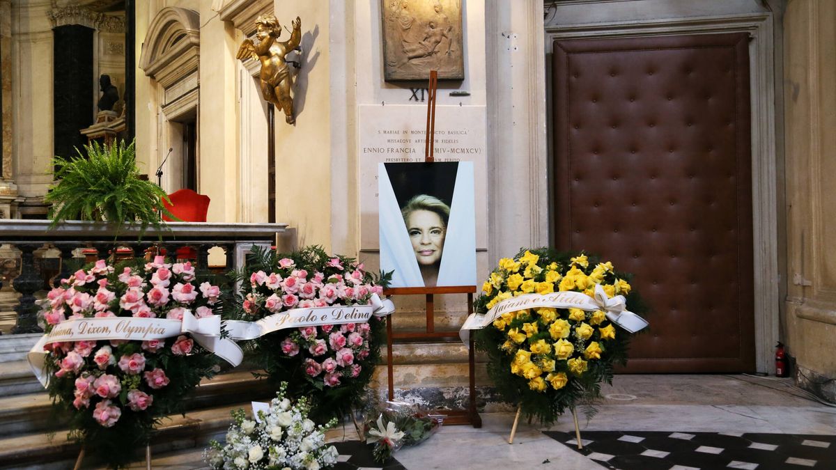 Terry, Agnelli y Hohenlohe: el funeral de Ira de Fürstenberg en Roma