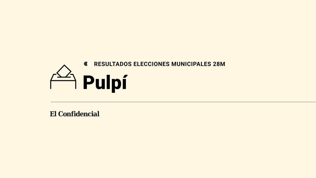 Escrutinio y ganador en Pulpí: resultados de las elecciones municipales de 2023