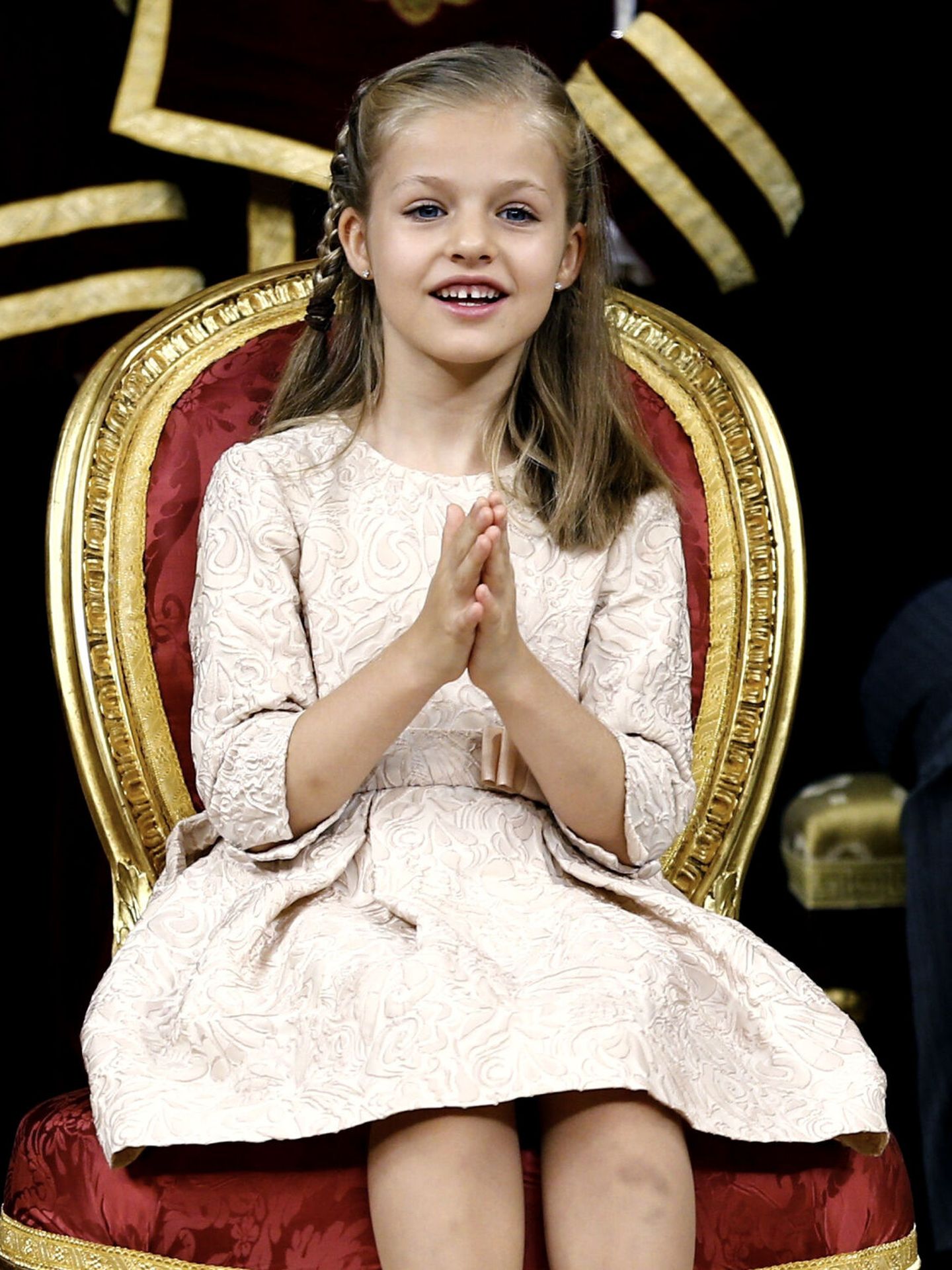 La princesa Leonor en la proclamación de Felipe VI. (EFE/Paco Campos) 