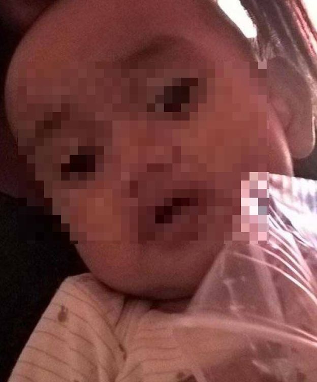 Foto: Tiavva Banner puso en Facebook un anuncio buscando a su bebé perdido en Niza
