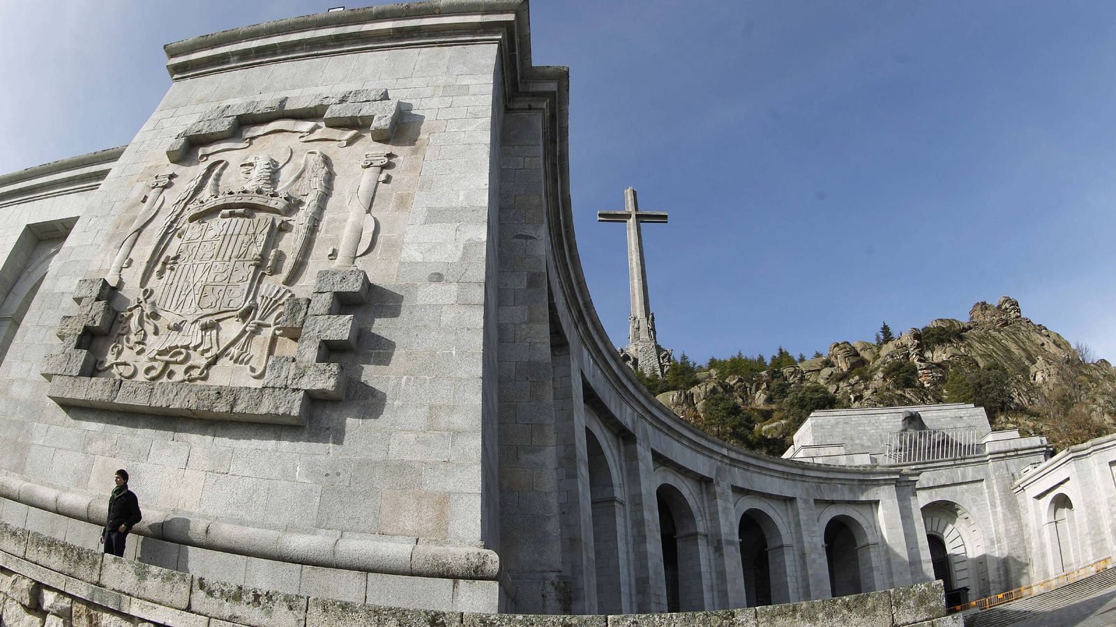 Foto: Vista general del Valle de los Caídos. (EFE)
