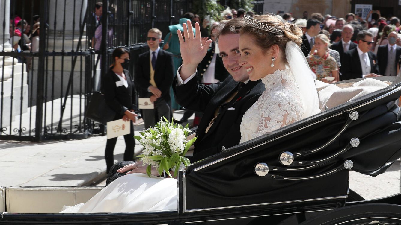 La foto inédita de Charlotte, la nueva duquesa de Noto, el día de su boda real