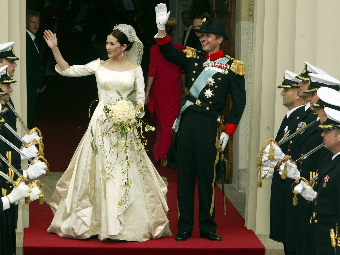 La responsable de que la princesa Mary llevara el vestido de novia menos  favorecedor