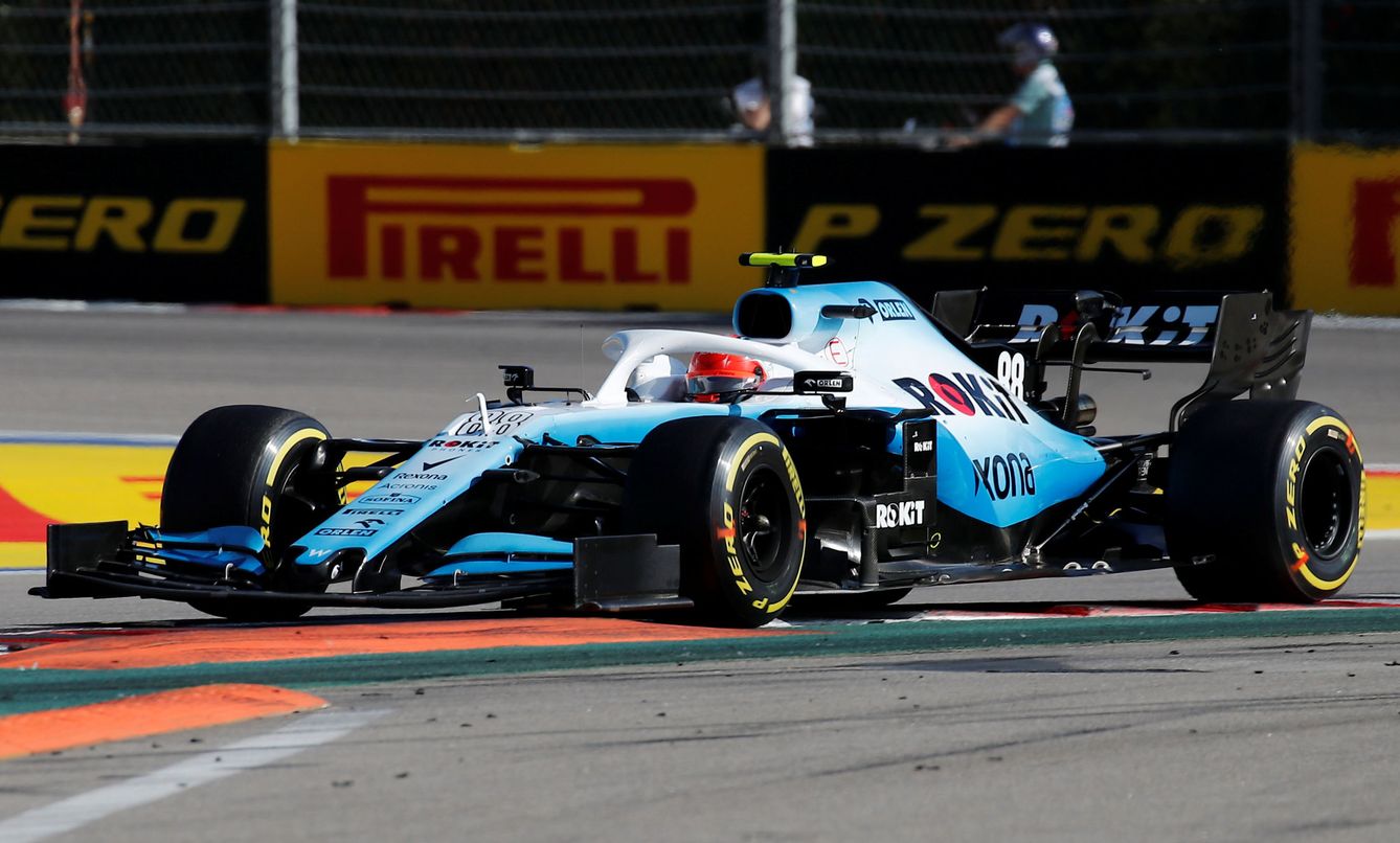 Robert Kubica durante el Gran Premio de Rusia. (Reuters)
