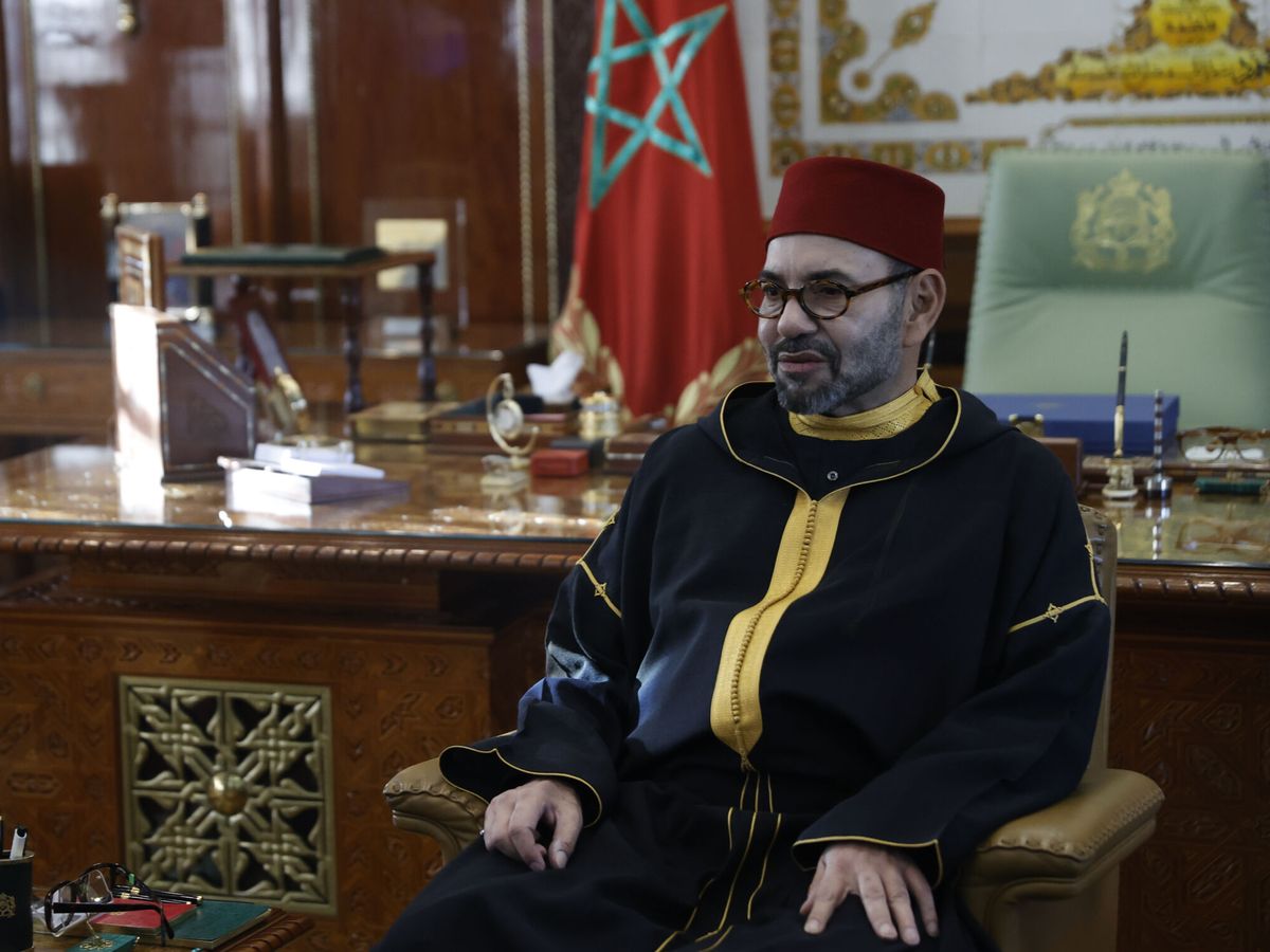 Foto: El rey Mohamed VI. (EFE/Mariscal)