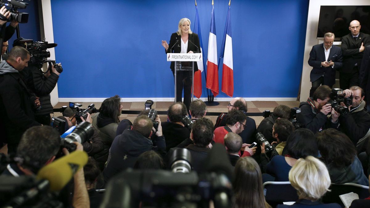 La “gran marea Le Pen” se queda en amenaza: Sarkozy gana al Frente Nacional