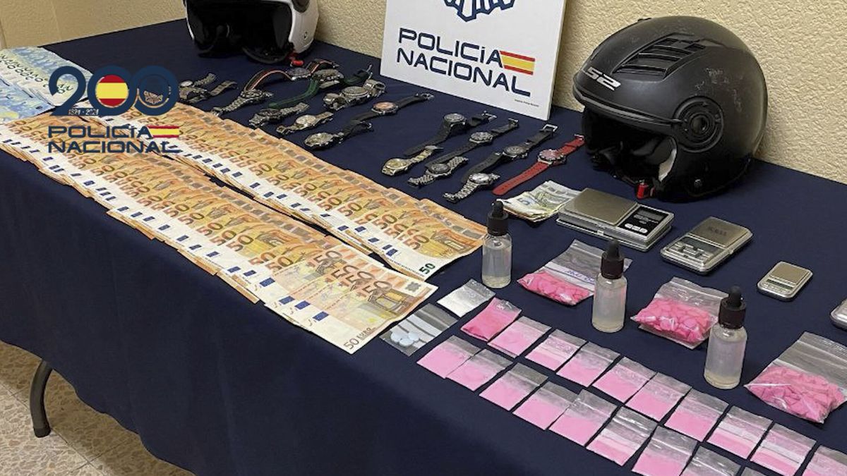 Cae una banda que robaba relojes de lujo a punta de pistola y a bordo de motos en Madrid