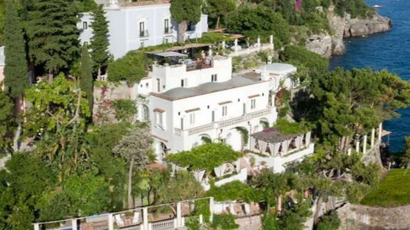 Vista aérea de la mansión del ex de Alejandra Silva.