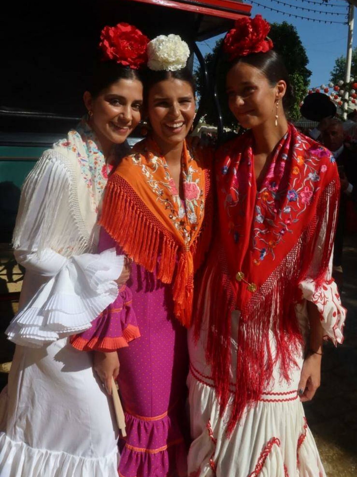 María García de Jaime, Tana Rivera y Victoria Federica. (Instagram/ @vicmabor)
