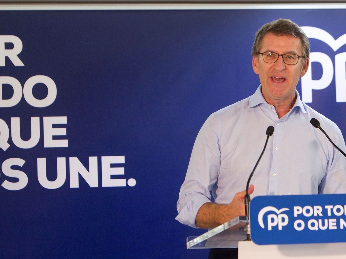 Foto: Inicio de campaña del PP en Vigo.