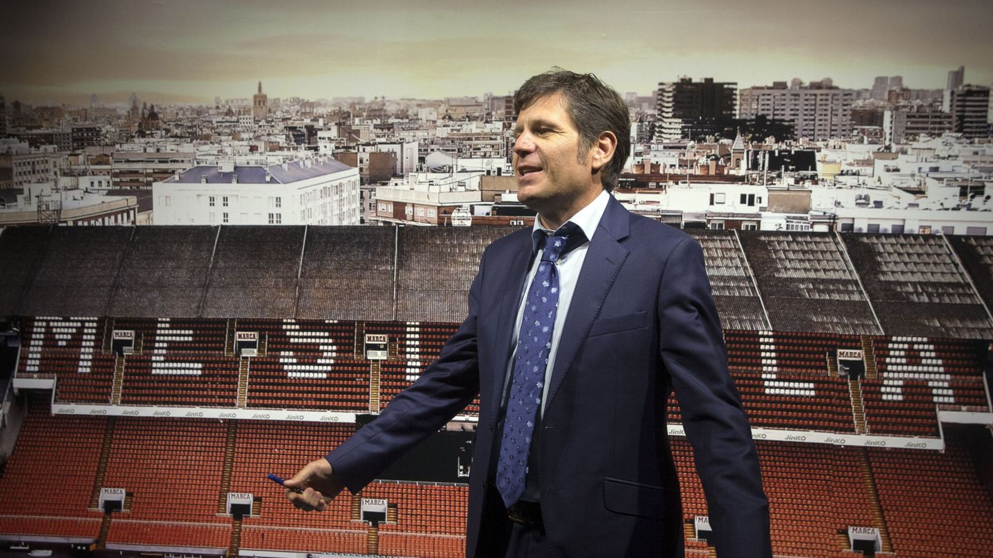 En la imagen, Mateu Alemany, director general del Valencia. (EFE)