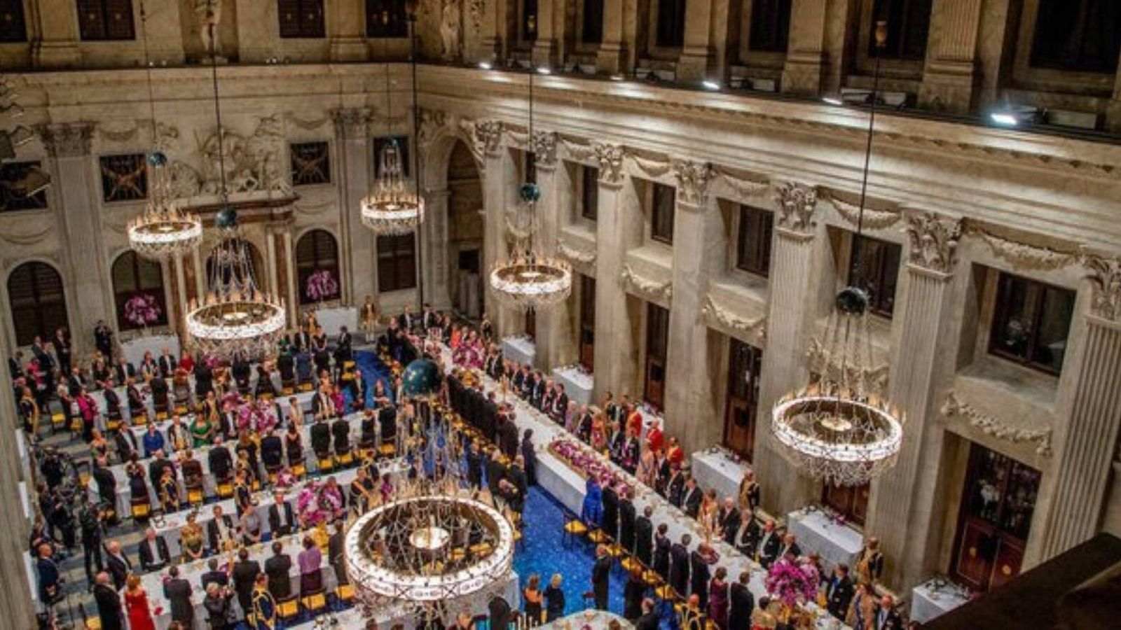 El Palacio Real de Ámsterdam, donde se celebrará la cena de gala entre los Reyes de España y de Holanda. (Cortesía/Paleis Amsterdam)