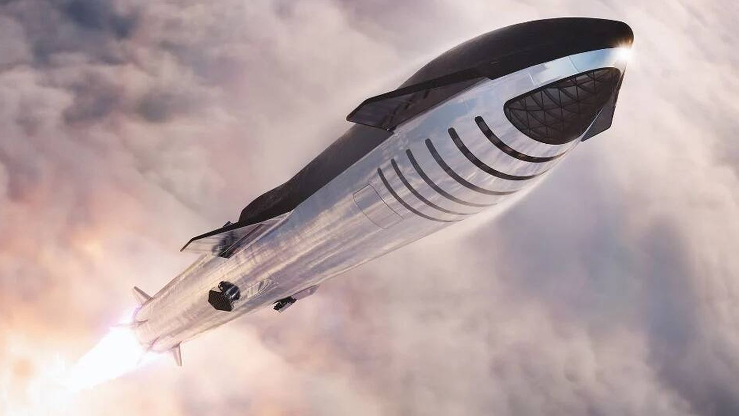 El Starship de SpaceX. (SpaceX)