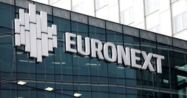 Foto: El logo de Euronext. (Reuters)