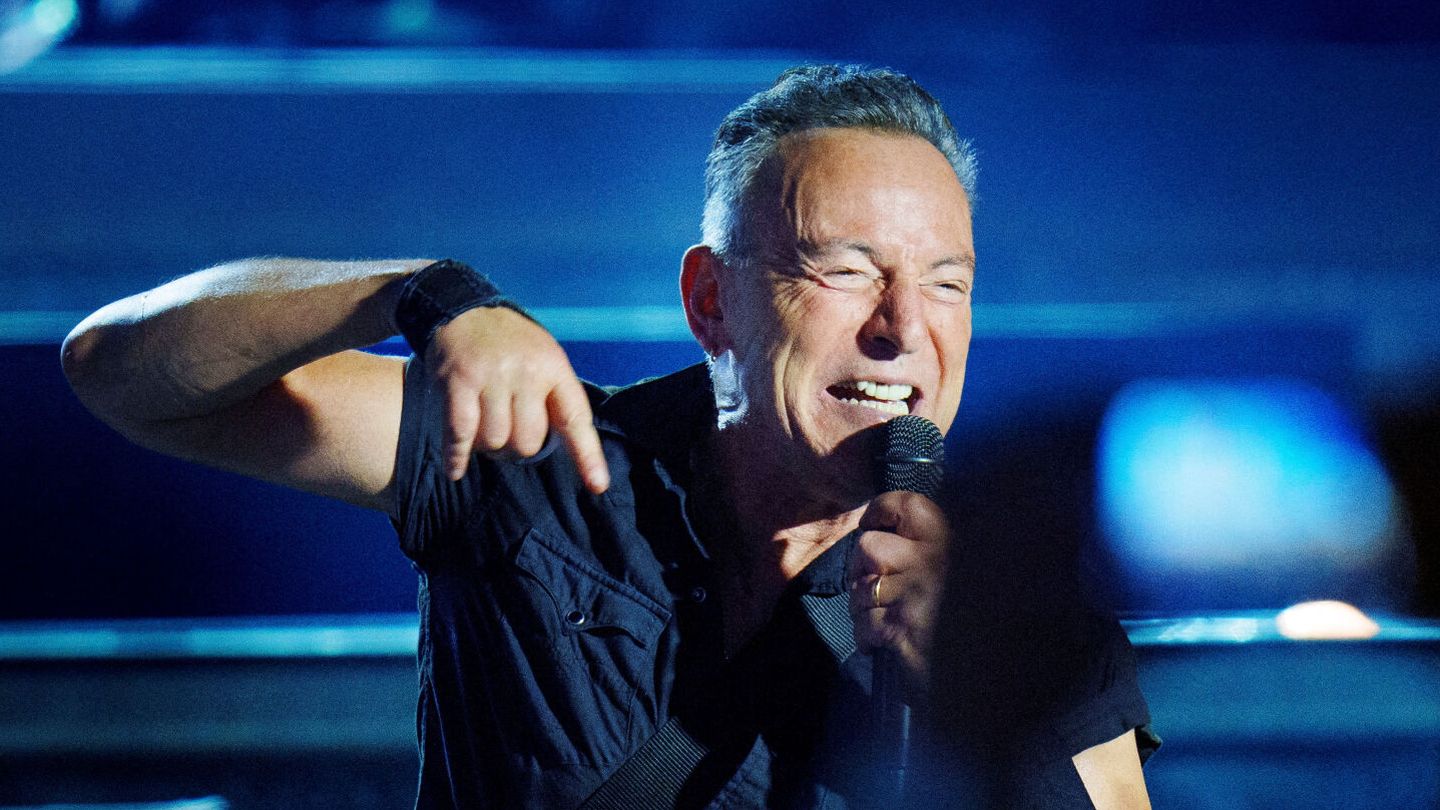 Bruce Springsteen en Dinamarca en Julio de 2023 (Reuters/Ritzau Scanpix Liselotte Sabroe)
