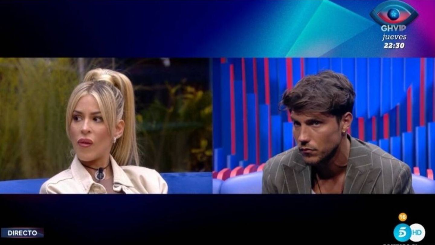 Oriana Marzoli y Daniele, en 'GH VIP 8'. (Mediaset)