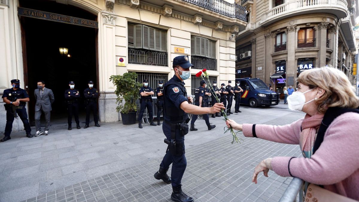 ERC se jacta de asestar un golpe a la comisaría de Via Laietana (pero no es así)