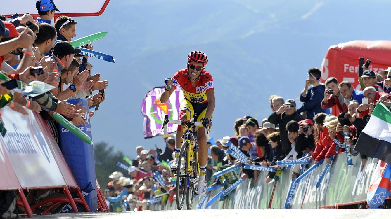 Foto: Alberto Contador en la última Vuelta a España (AP).