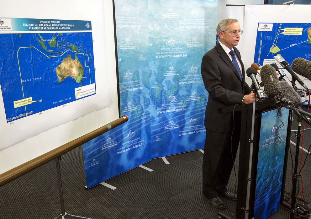 Foto: El responsable de emergencias de la autoridad marítima de Australia (Reuters)