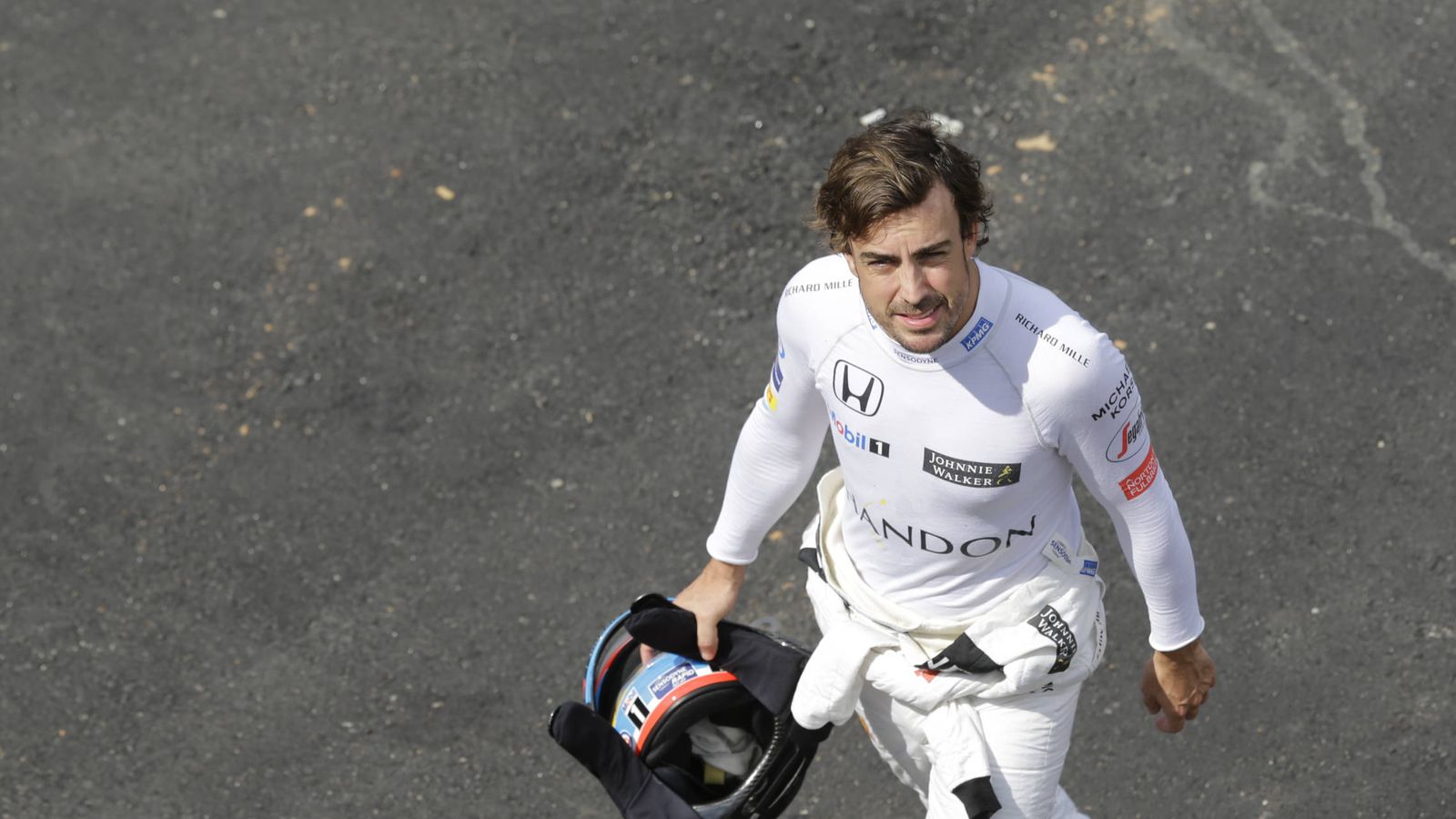 Foto: Fernando Alonso durante la pasada temporada.