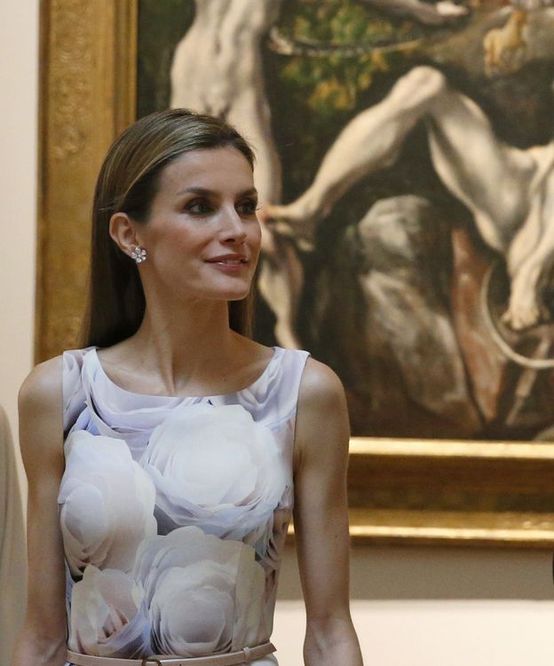 Foto: Doña Letizia, durante la exposición de El Greco (Gtres)