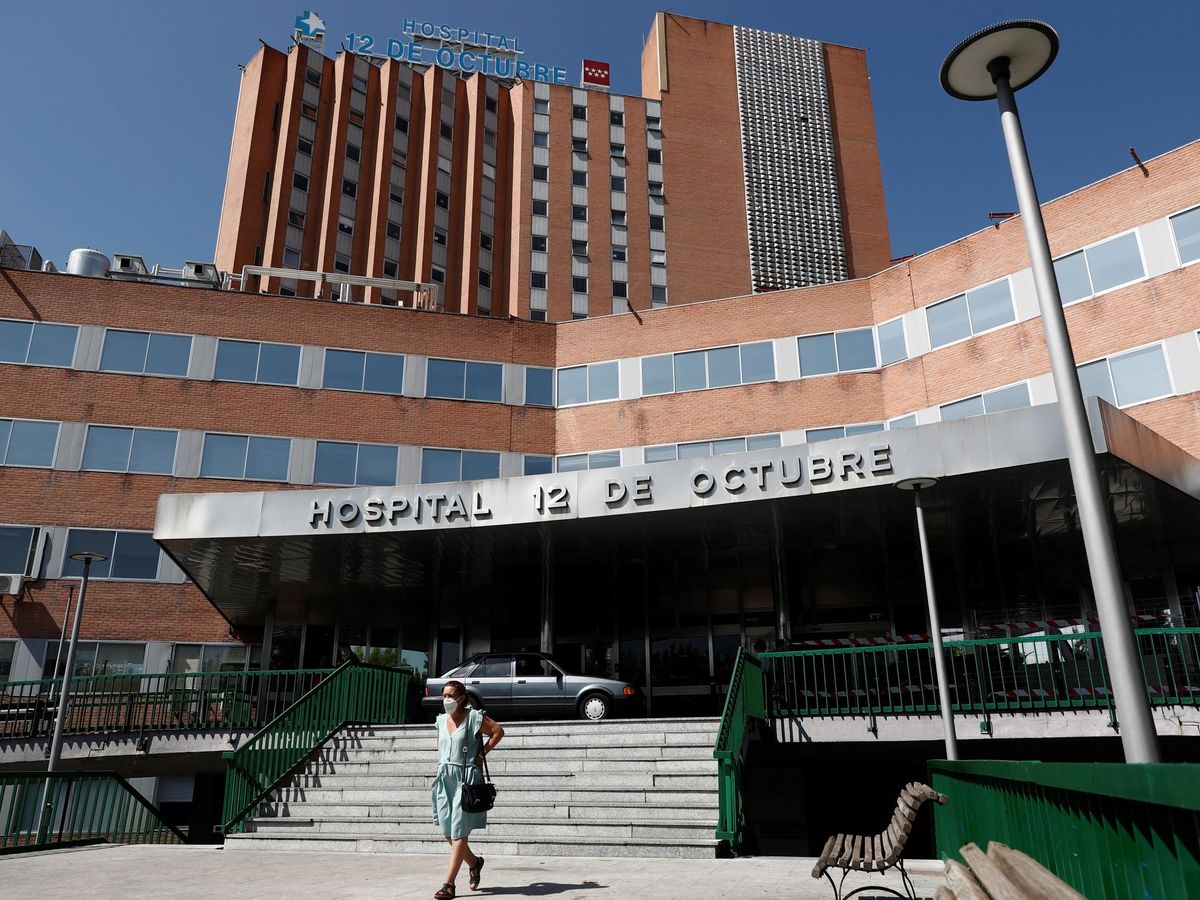 Foto: Acceso al Hospital 12 de Octubre de Madrid. (EFE)