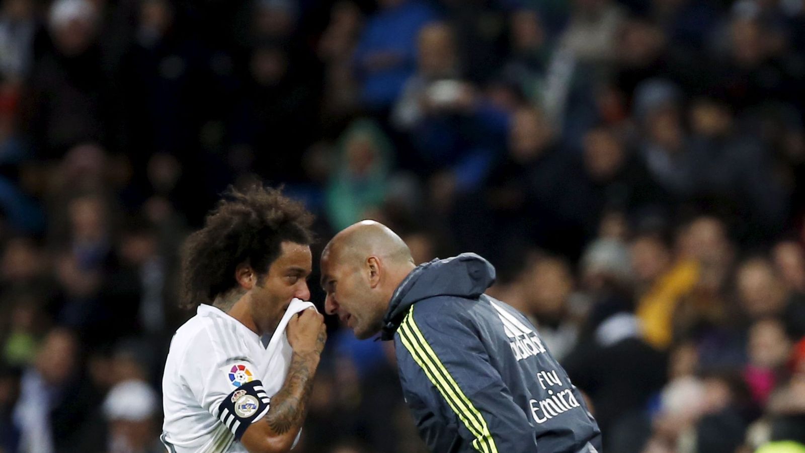 Foto: Marcelo es un futbolista vital para Zidane y el Real Madrid (Reuters)