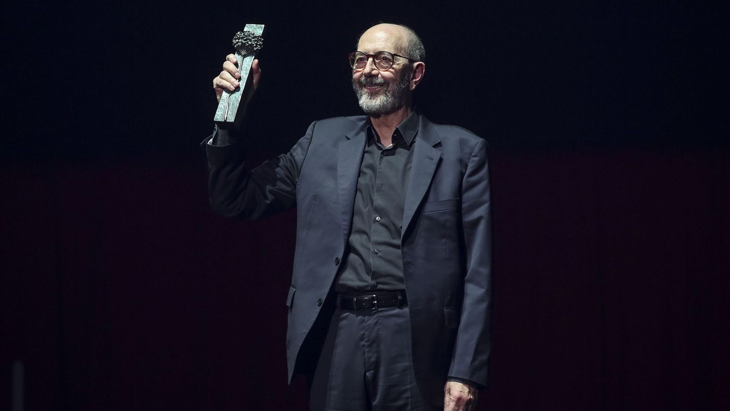 Miguel Rellán durante la gala inaugural del XXV Festival de Cine de Málaga. (EFE /Foto: Daniel Pérez) 