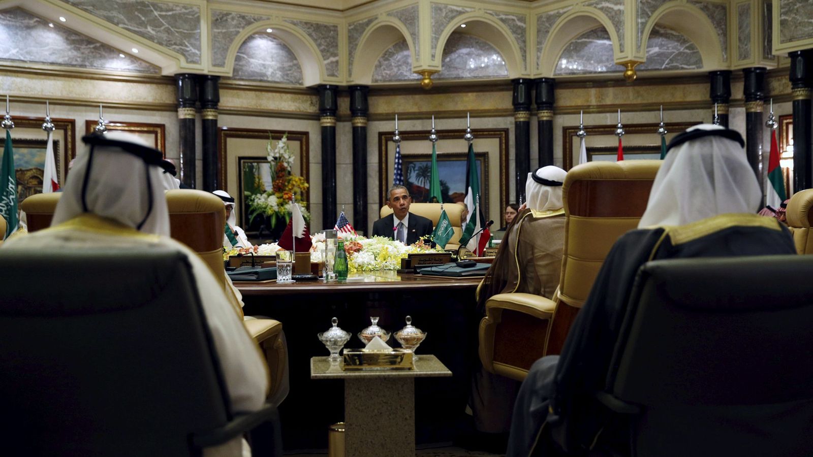 Foto: El Presidente Obama habla durante la Cumbre del Consejo de Cooperación del Golfo en Riad, el 21 de abril de 2016 (Reuters)