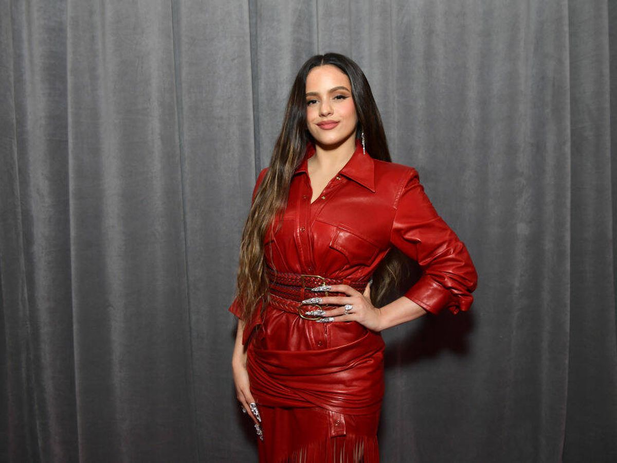 Foto: Rosalía, en la 62º edición de los Latin Grammy. (Getty Images)