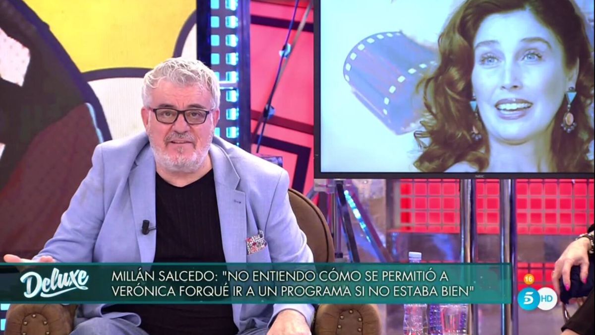 Millán Salcedo arremete en el 'Deluxe' contra RTVE por la muerte de Verónica Forqué