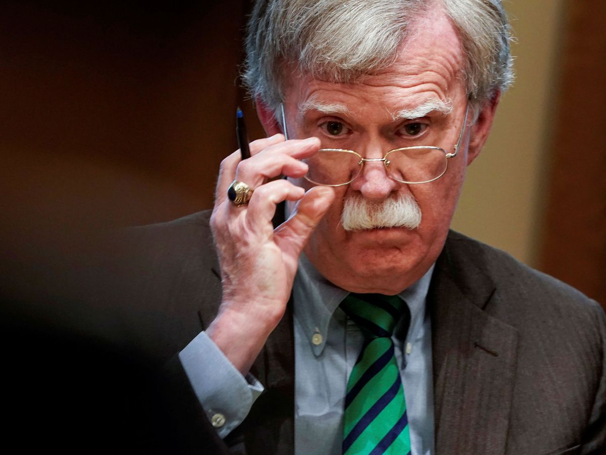 Foto: El exasesor en Seguridad Nacional de EEUU, John Bolton. (Reuters)