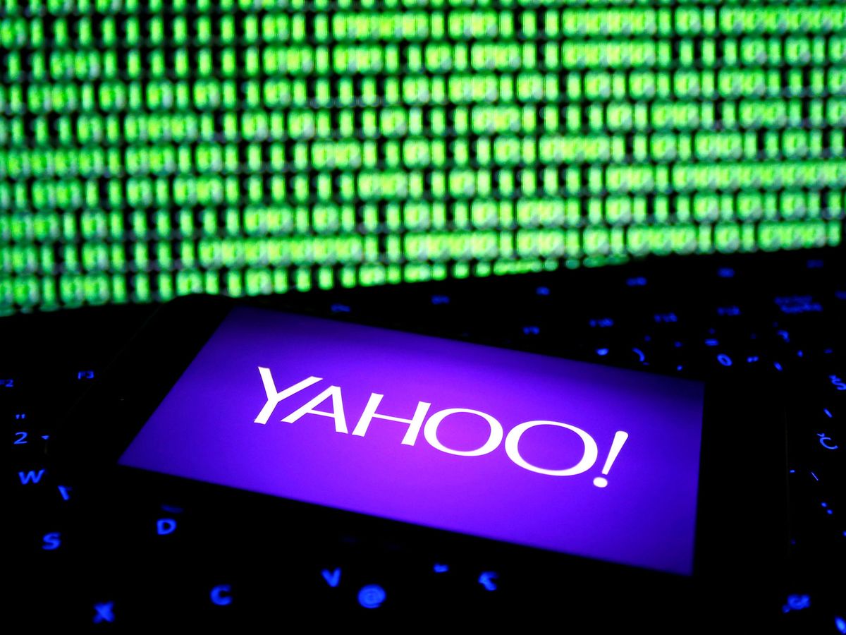Foto: Ilustración con un logo de Yahoo. (Reuters)