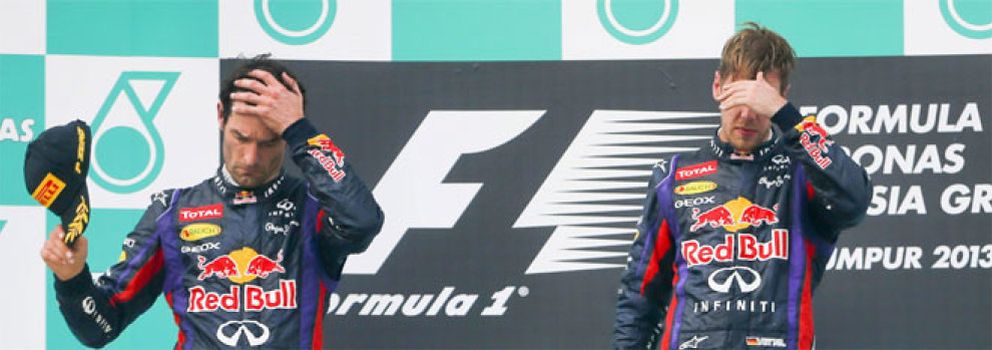 Foto: Un "estúpido" y arrepentido Vettel se saltó las órdenes de Red Bull para adelantar a Webber