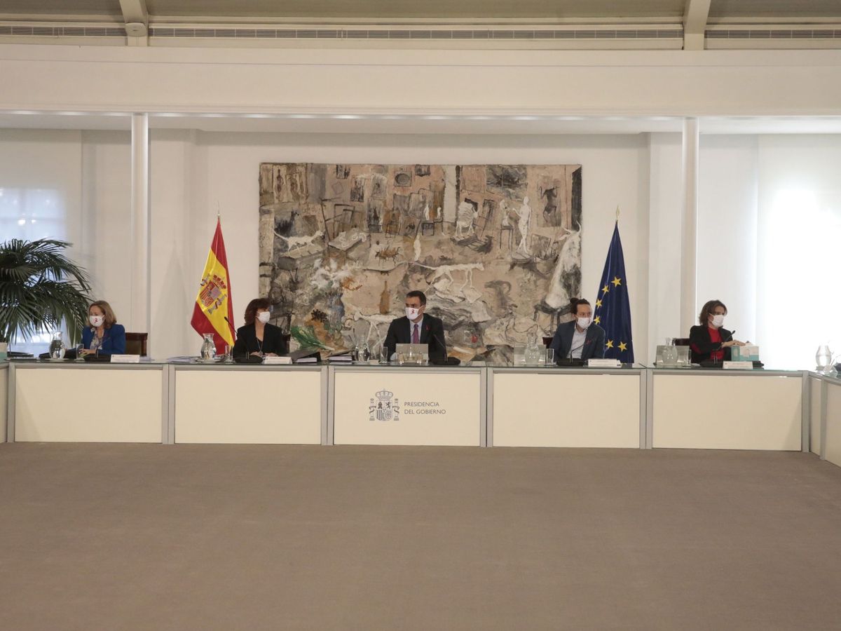 Foto: Reunión del Consejo de Ministros.