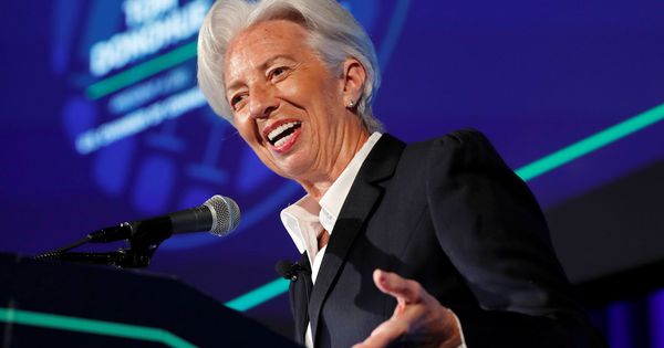 Foto: Christine Lagarde en una imagen de principios de abril. (Reuters)