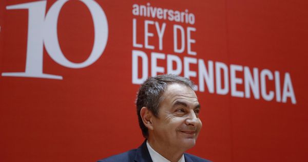 Foto: José Luis Rodríguez Zapatero, el pasado 19 de diciembre en el Congreso, en la conmemoración de los 10 años de la Ley de Dependencia. (EFE)
