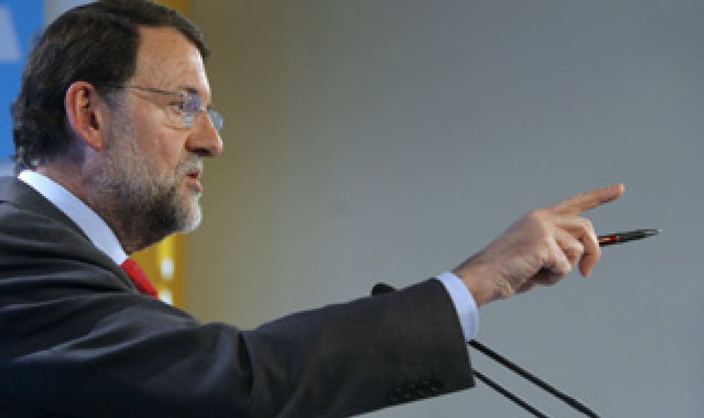 Foto: Rajoy acusa al PSOE de "irresponsabilidad" por hablar de "genocidio" en la Franja de Gaza