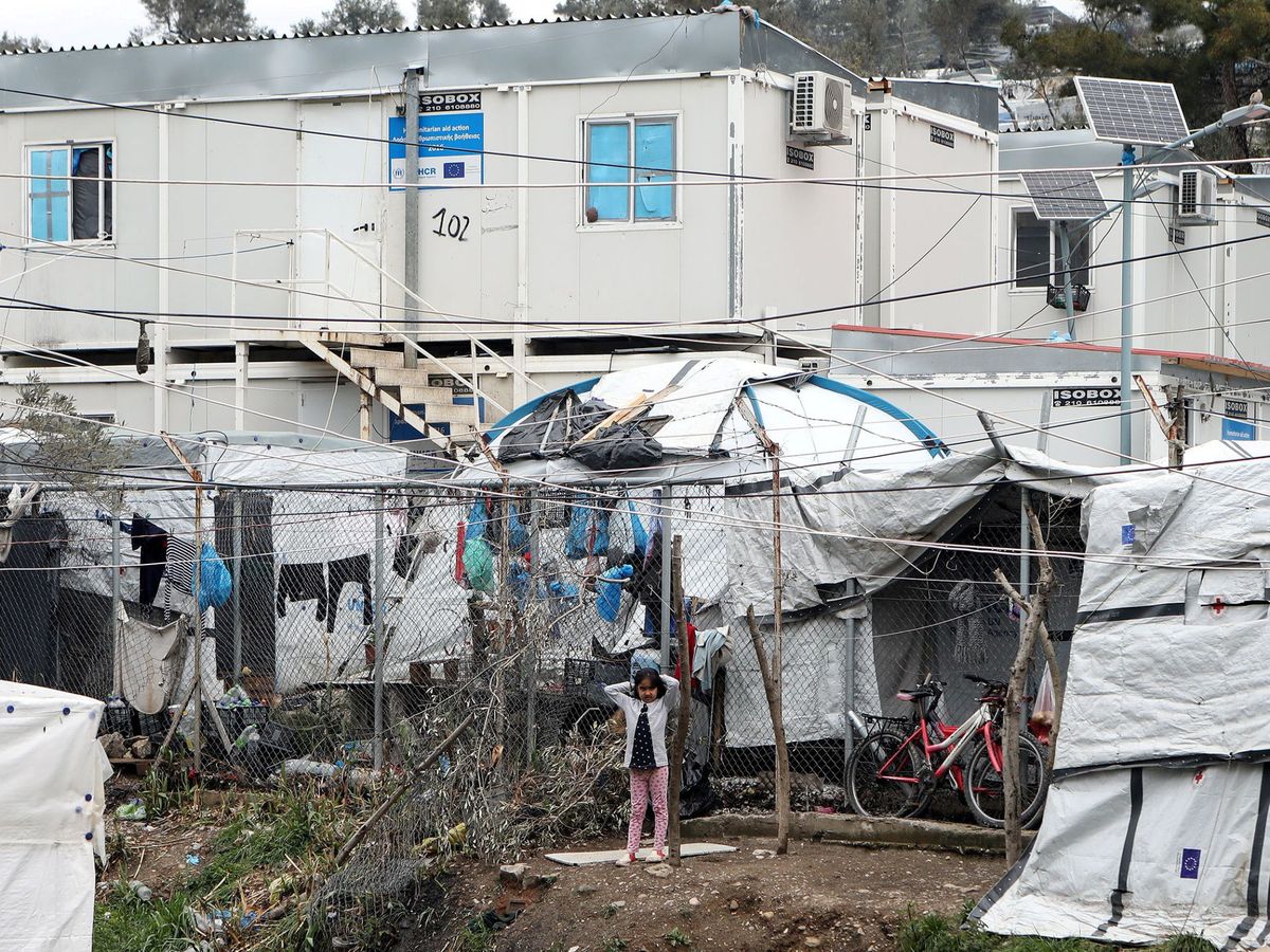 Foto: Imagen de archivo del campo de refugiados de Moria este 2 de abril. (Reuters)