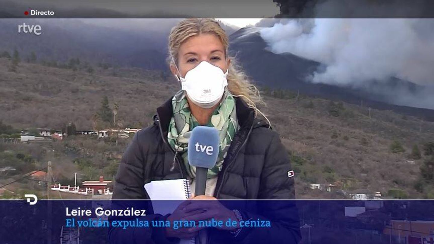 Leire González, reportera del 'Telediario 1'. (RTVE)