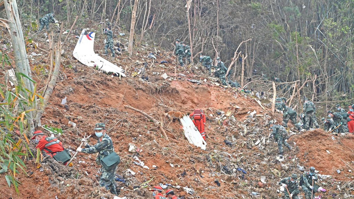 Identificadas con muestras de ADN las 132 víctimas mortales de accidente de avión en China