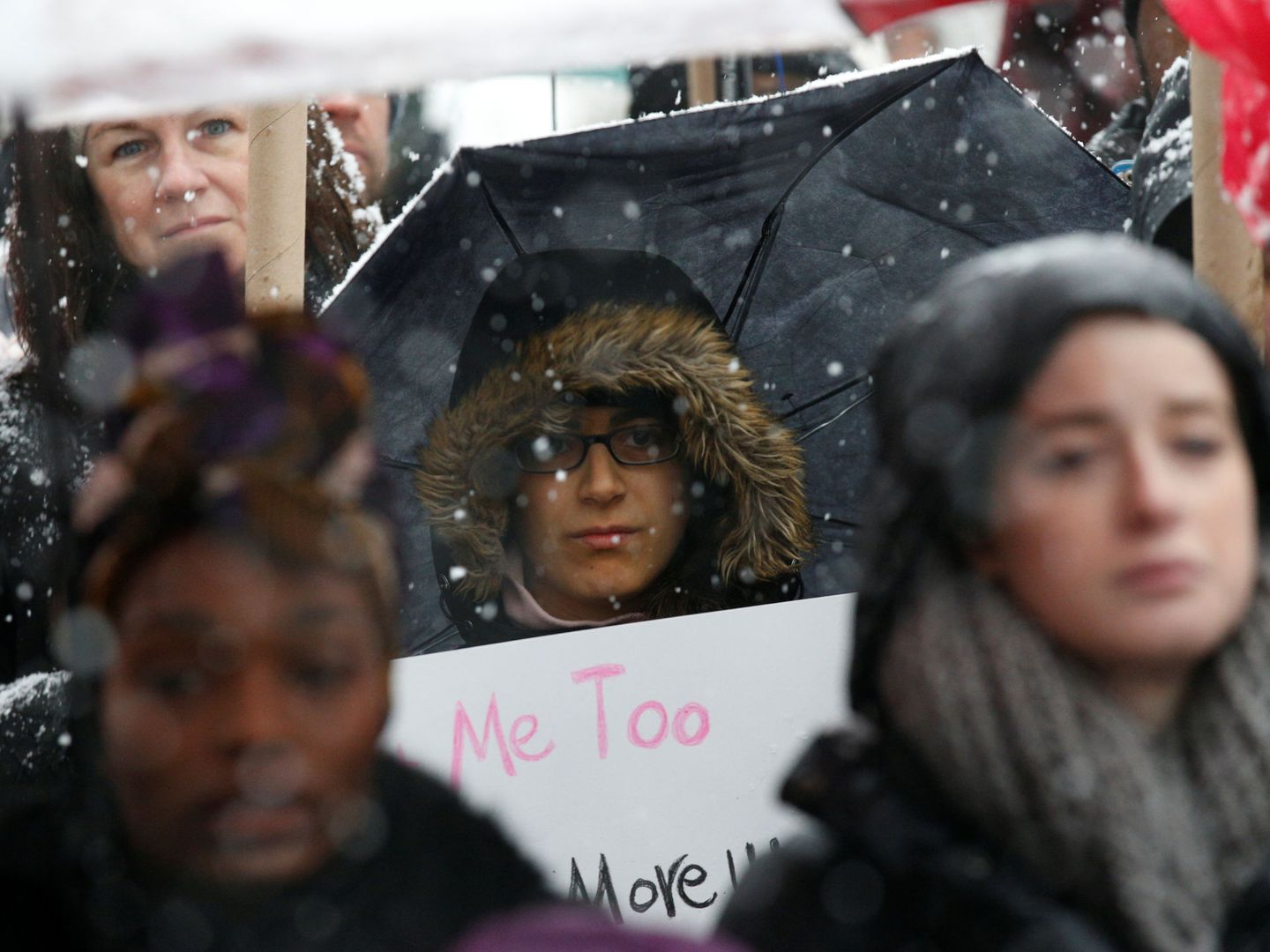 Manifestación feminista en Nueva York. (Reuters)
