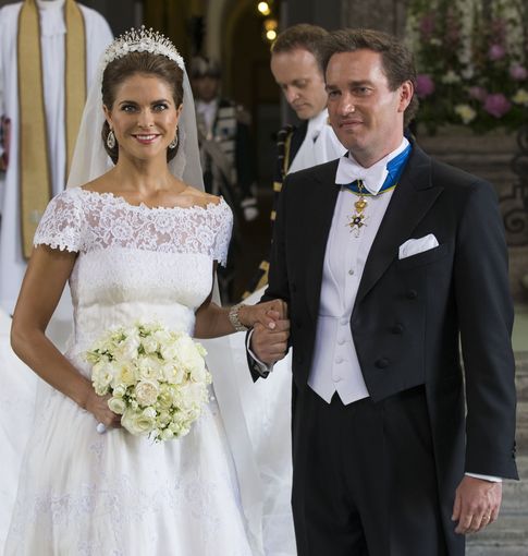 Foto: La princesa Magdalena y Chris O'Neill el día de su boda (Gtres)