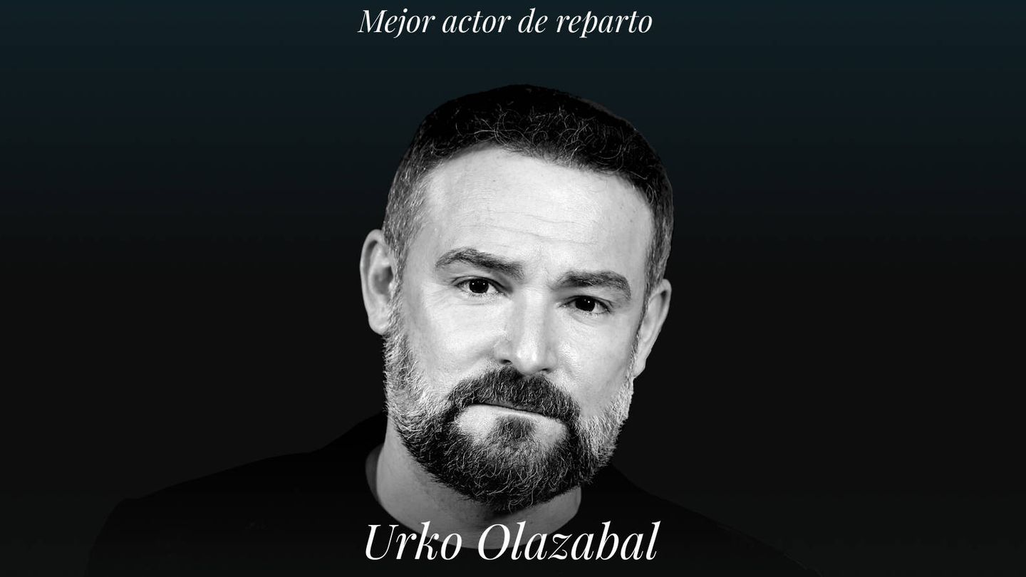 Urko Olazabal, Premio Goya 2022 a mejor actor de reparto (EC Diseño)