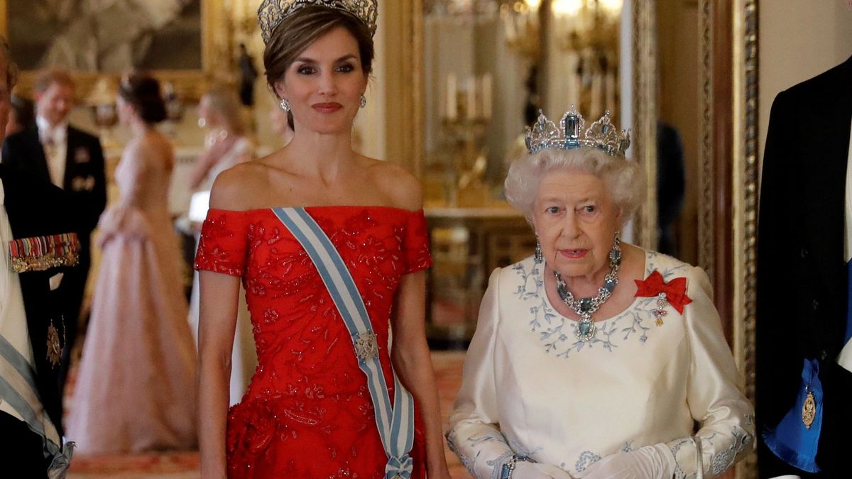 God save the Queen: los mejores looks de Letizia en sus visitas a Reino Unido 
