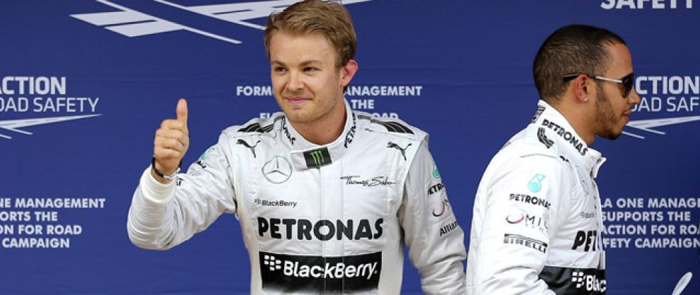 Foto: Rosberg hace la 'pole' en España y Alonso, quinto, peleará por el podio "... y la victoria"