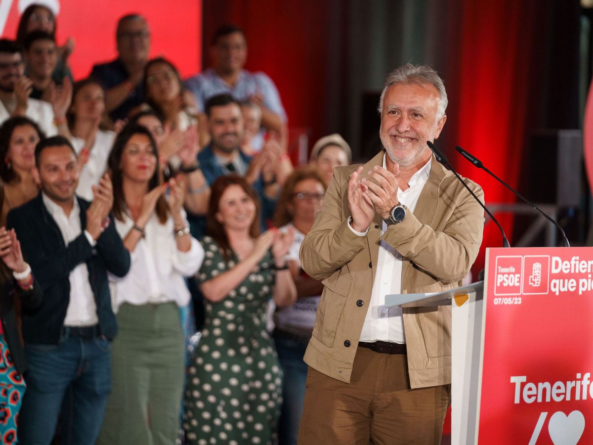 Foto: Ángel Víctor Torres, el candidato a la reelección a la presidencia de Canarias. (EFE/Ramón de la Rocha)