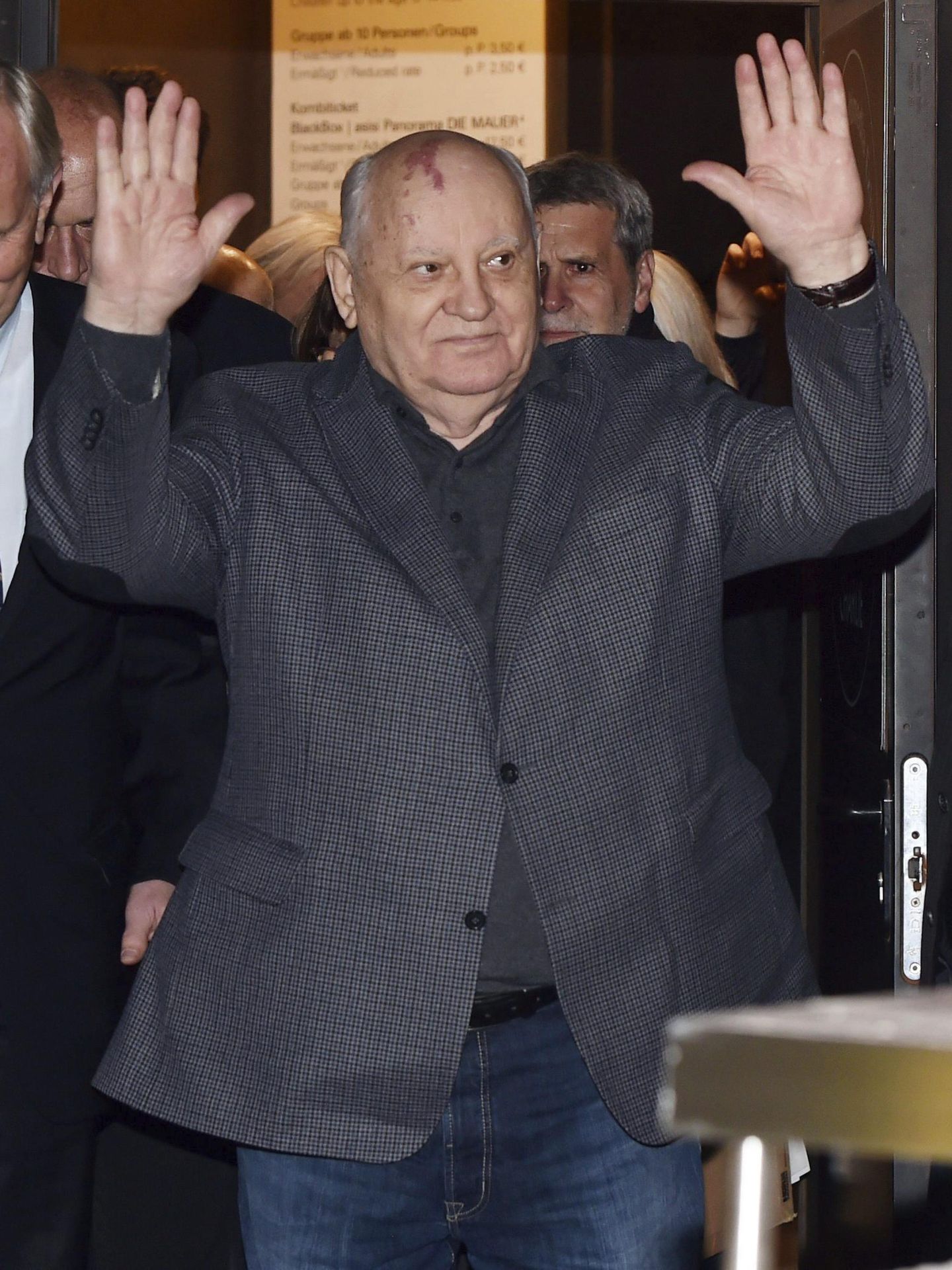 El expresidente soviético Mijaíl Gorbachov. (EFE/Jens Kalaene)